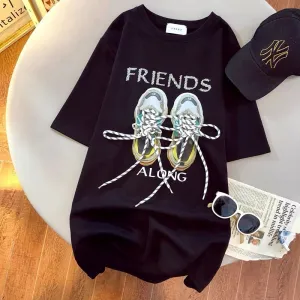 2025 Summer Fashion: European Heavy Industries Oversized Cotton T-Shirt