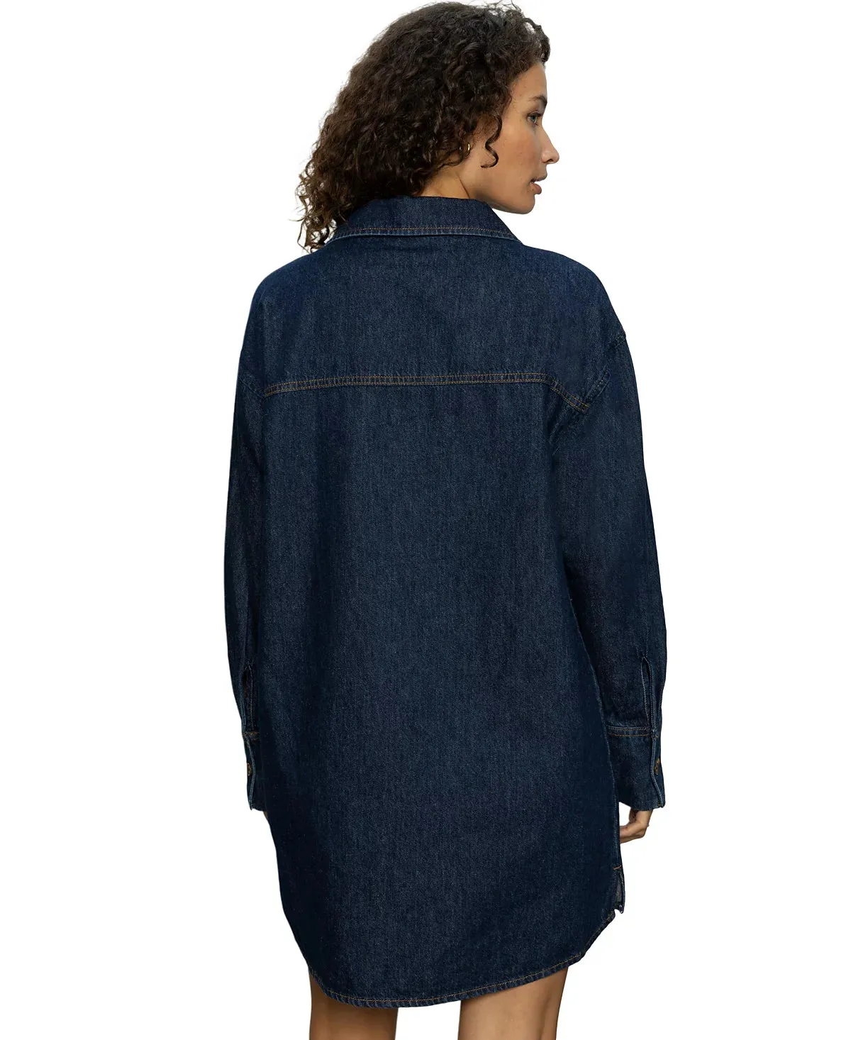All-Day Denim Tunic Dress Surprise