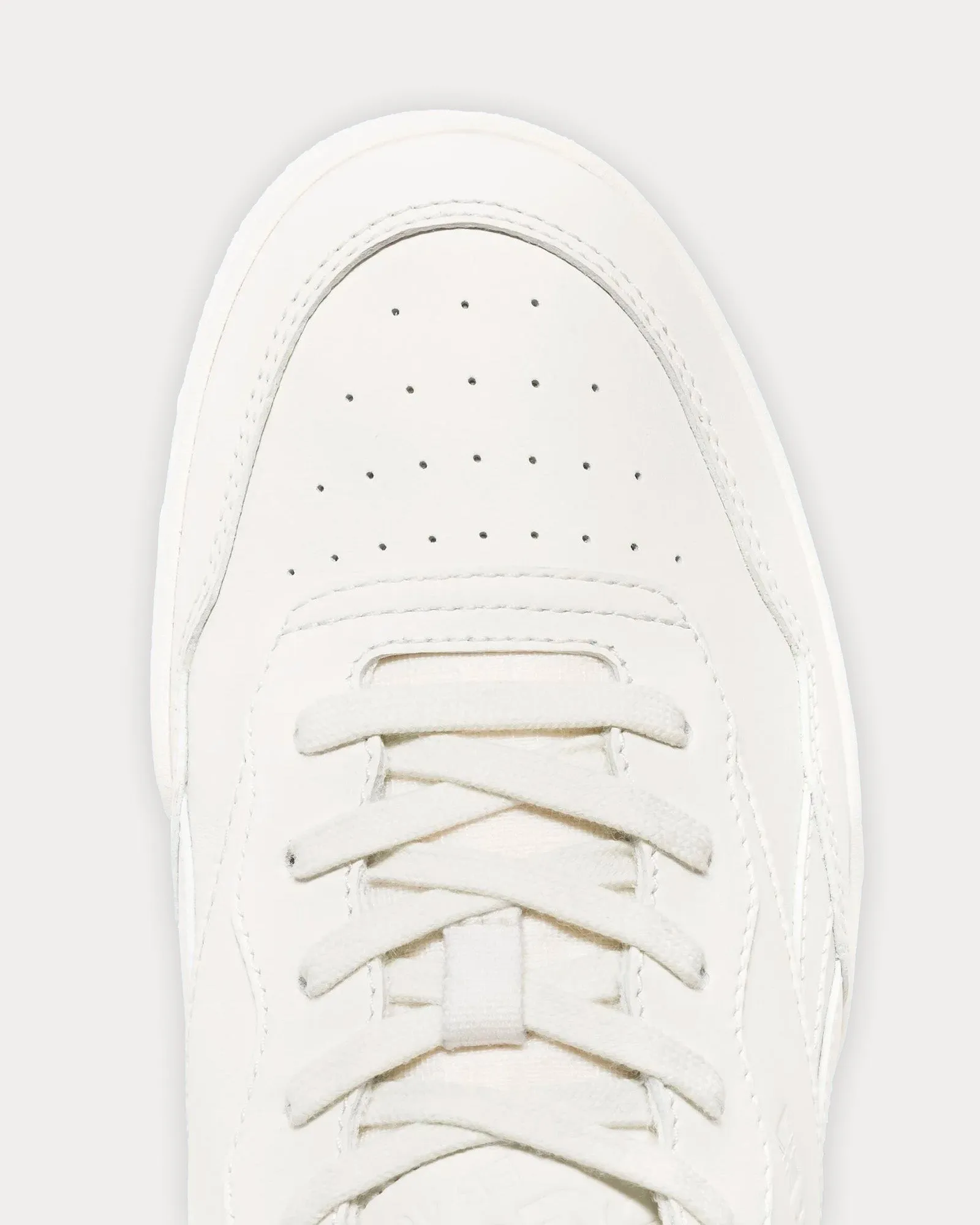 BB4000 II Faux-Leather White / Delphine Blue Low Top Sneakers