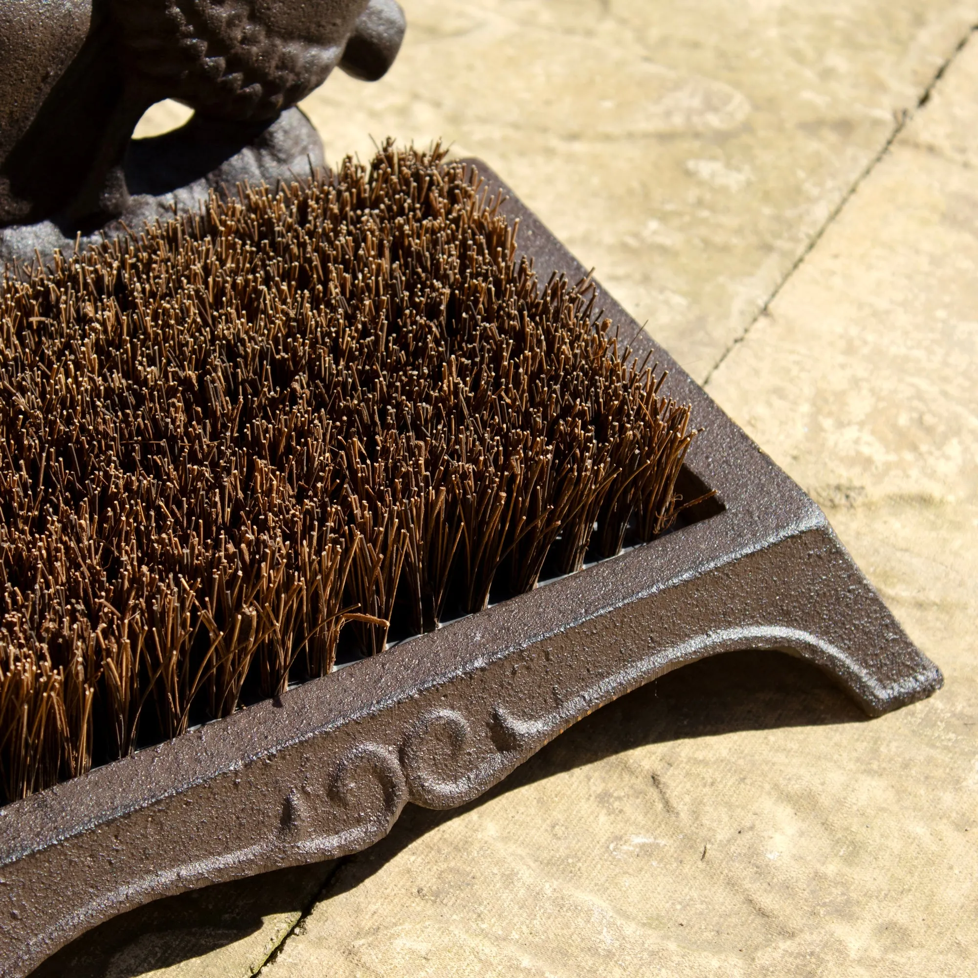 Cast Iron Acorn Boot Brush