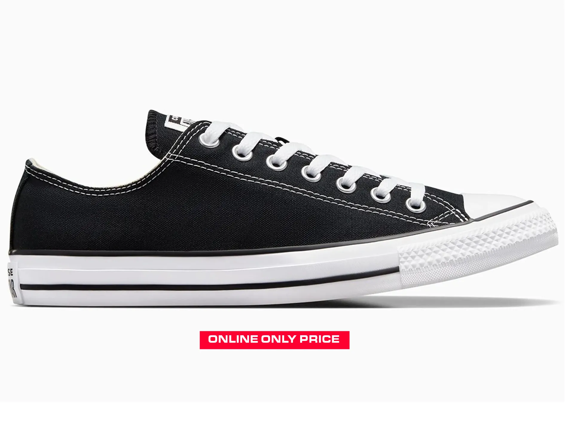 Converse Unisex Chuck Taylor Black Low <br> M9166C