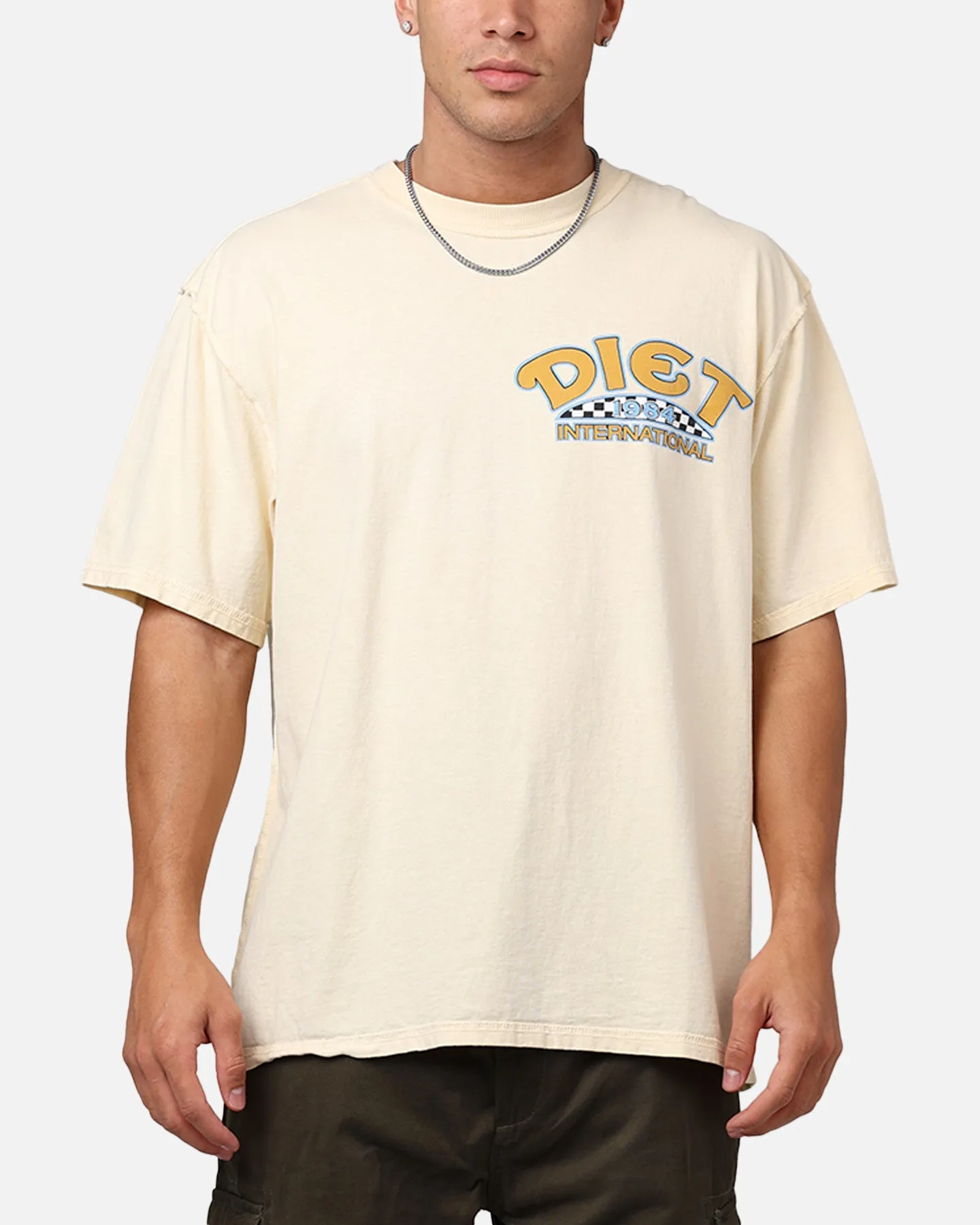 Diet Starts Monday 84 International T-Shirt Cream