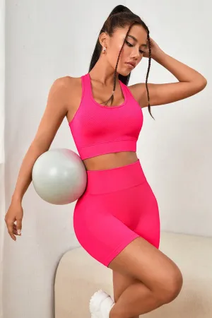 Elevate Seamless Active Set - Hot Pink