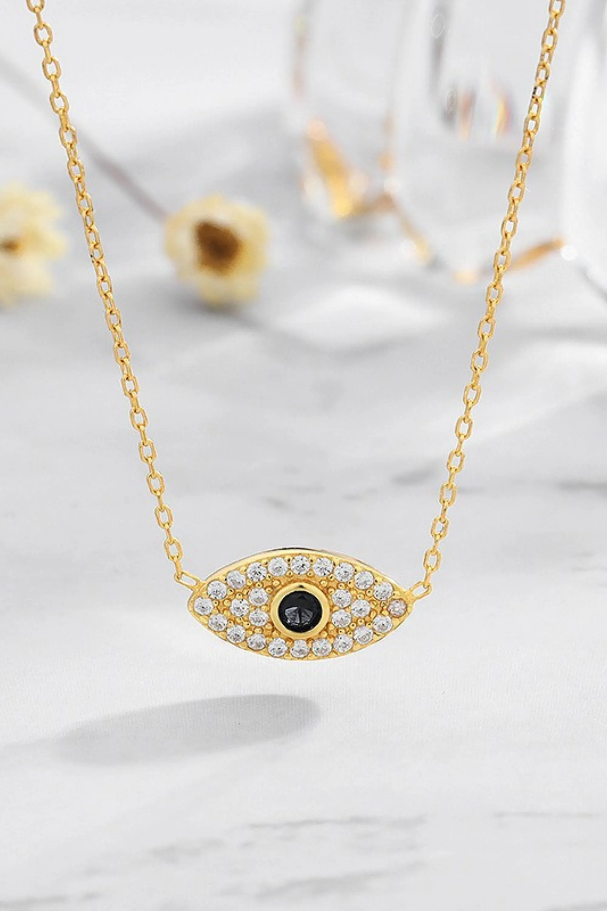 EVIL EYE CZ NECKLACE - SN297