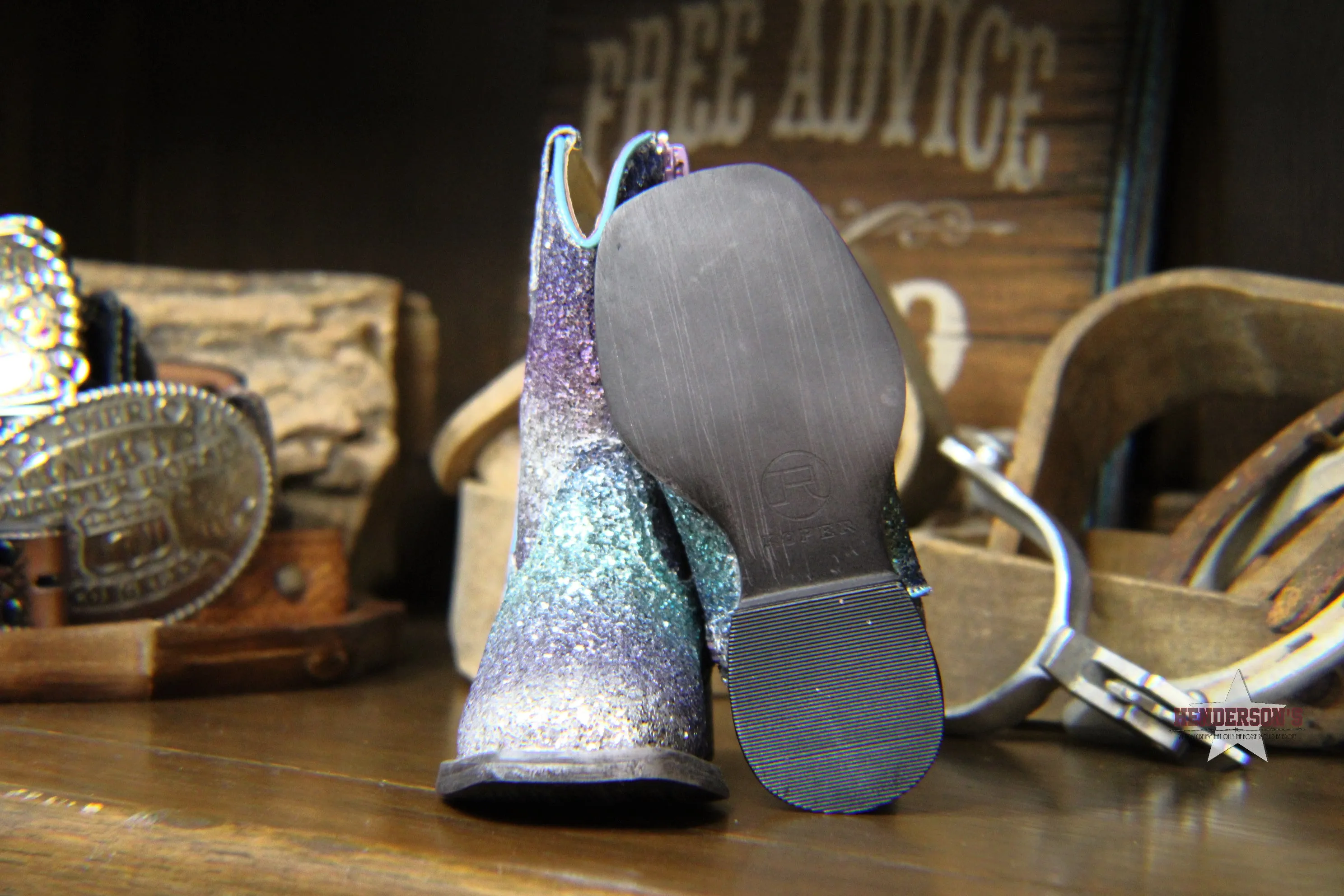 Glitter Galore Boots by Roper ~ Blue