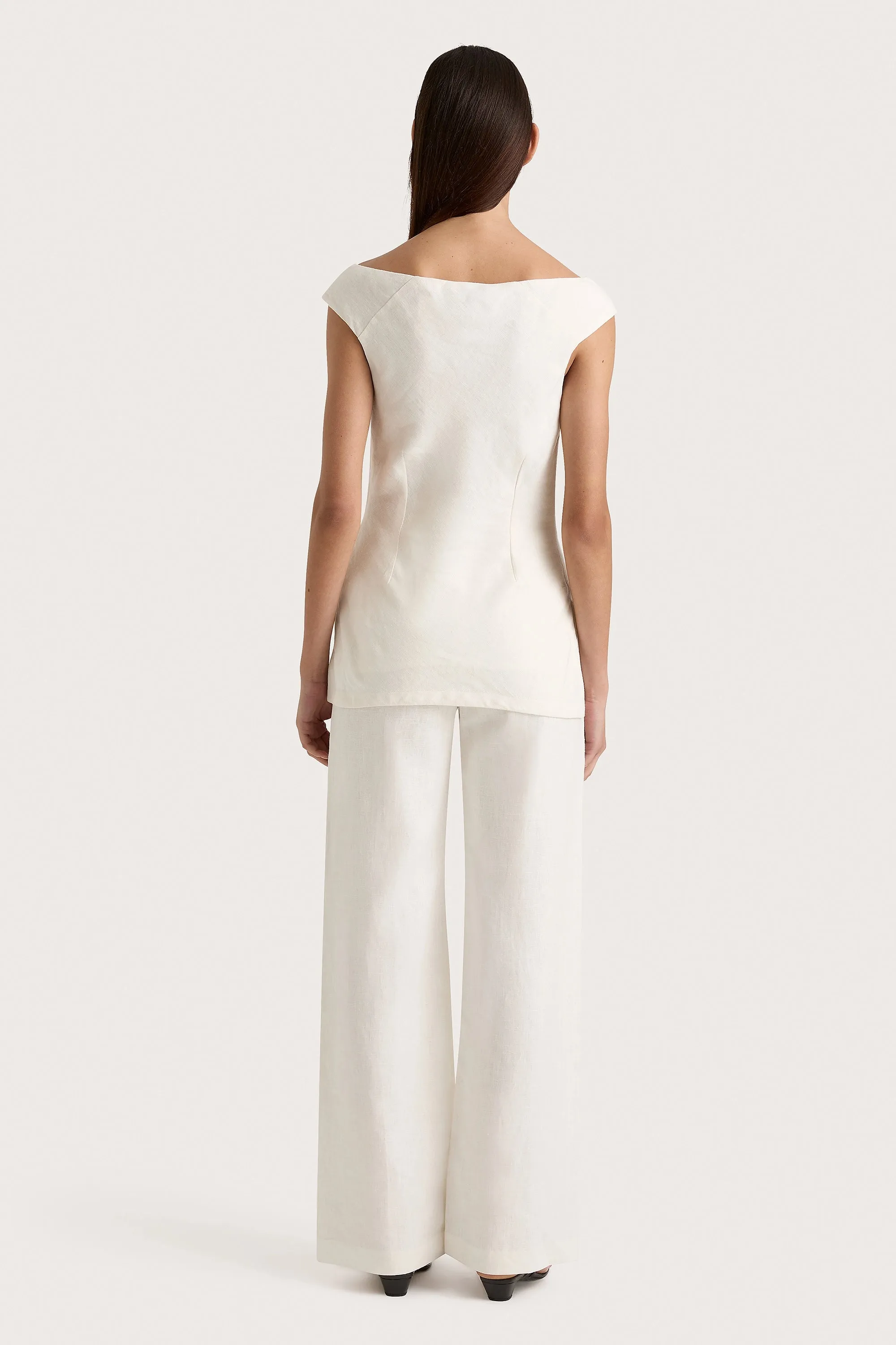 Ilride Top White - Final Sale