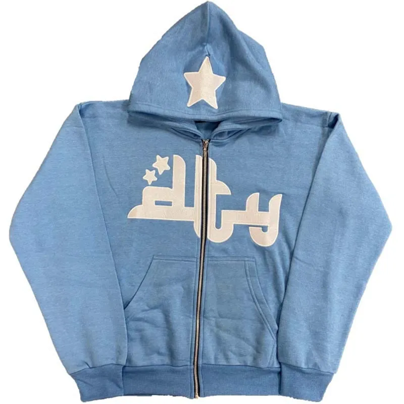 Letter Printed Hip Hop Hoodies