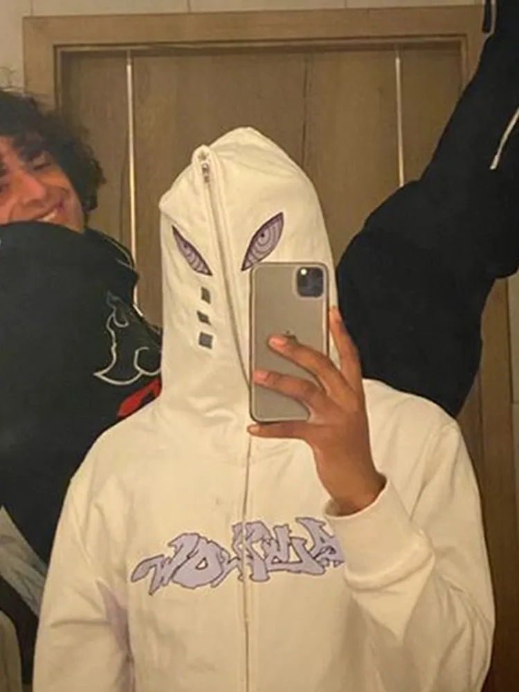 Letter Printed Hip Hop Hoodies