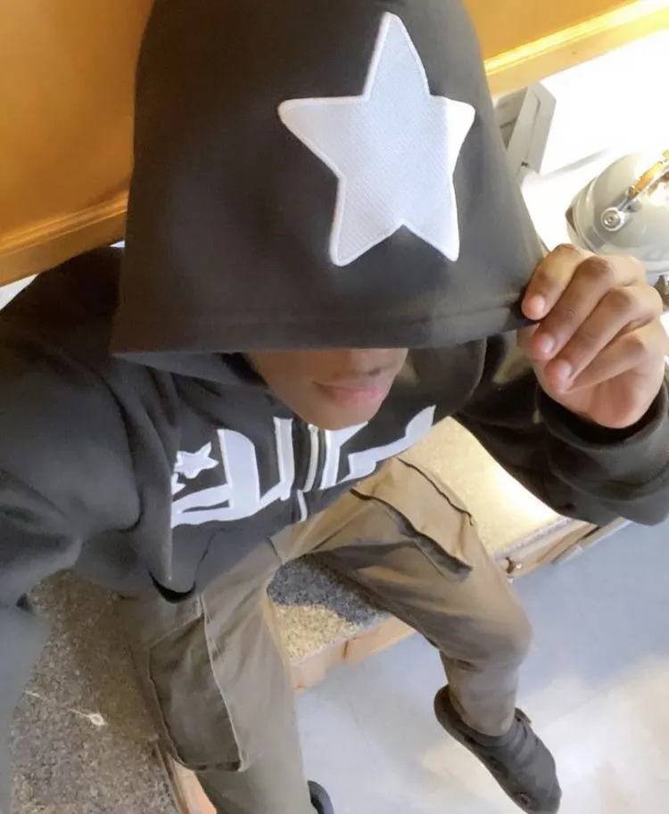 Letter Printed Hip Hop Hoodies