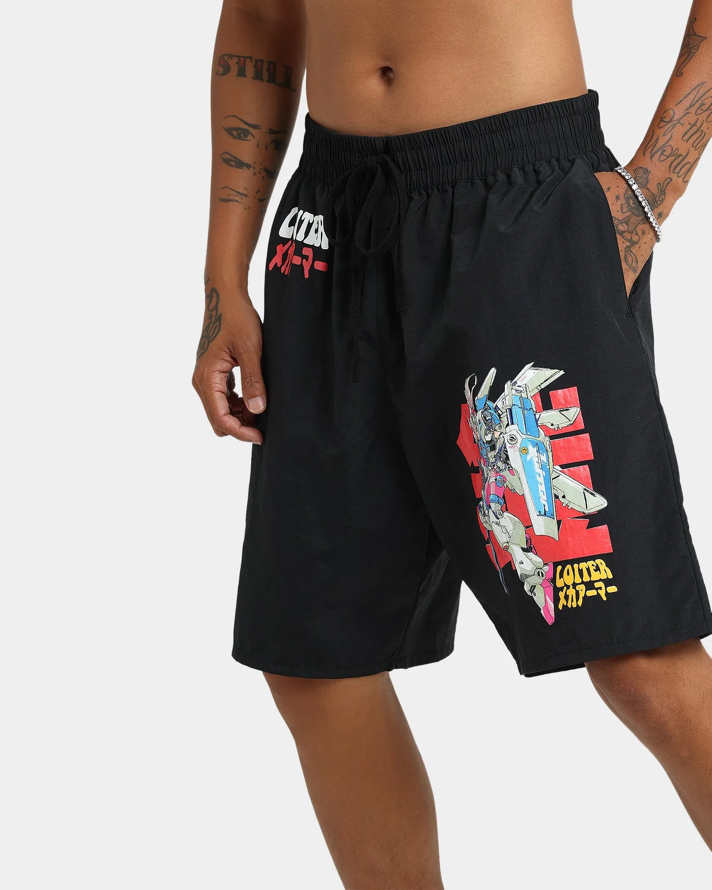 Loiter Eternal Walk Shorts Black