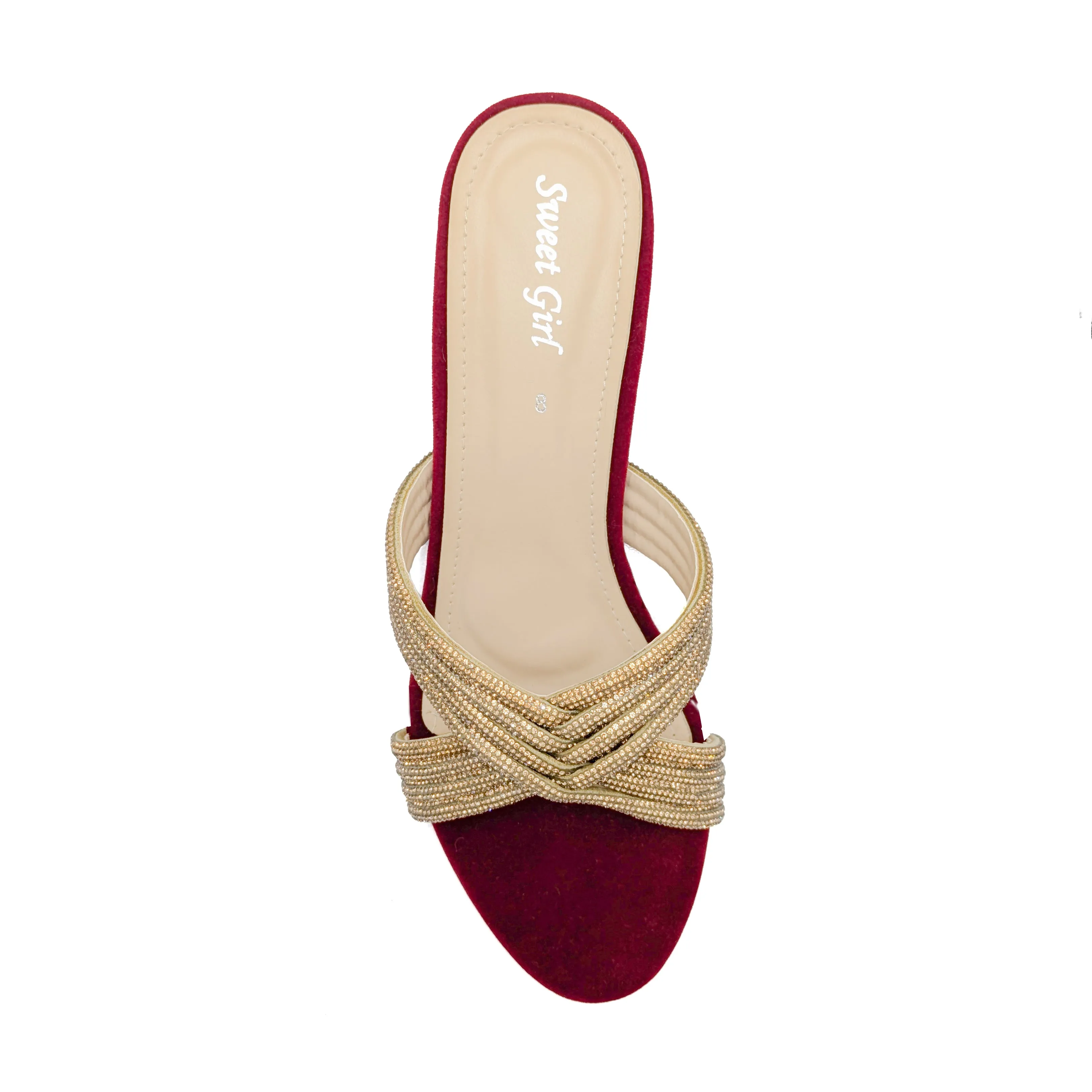 Maroon Formal Slipper