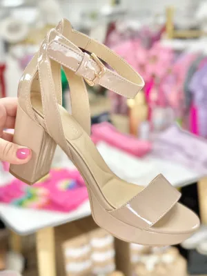Nude Patent Heel-Chinese Laundry
