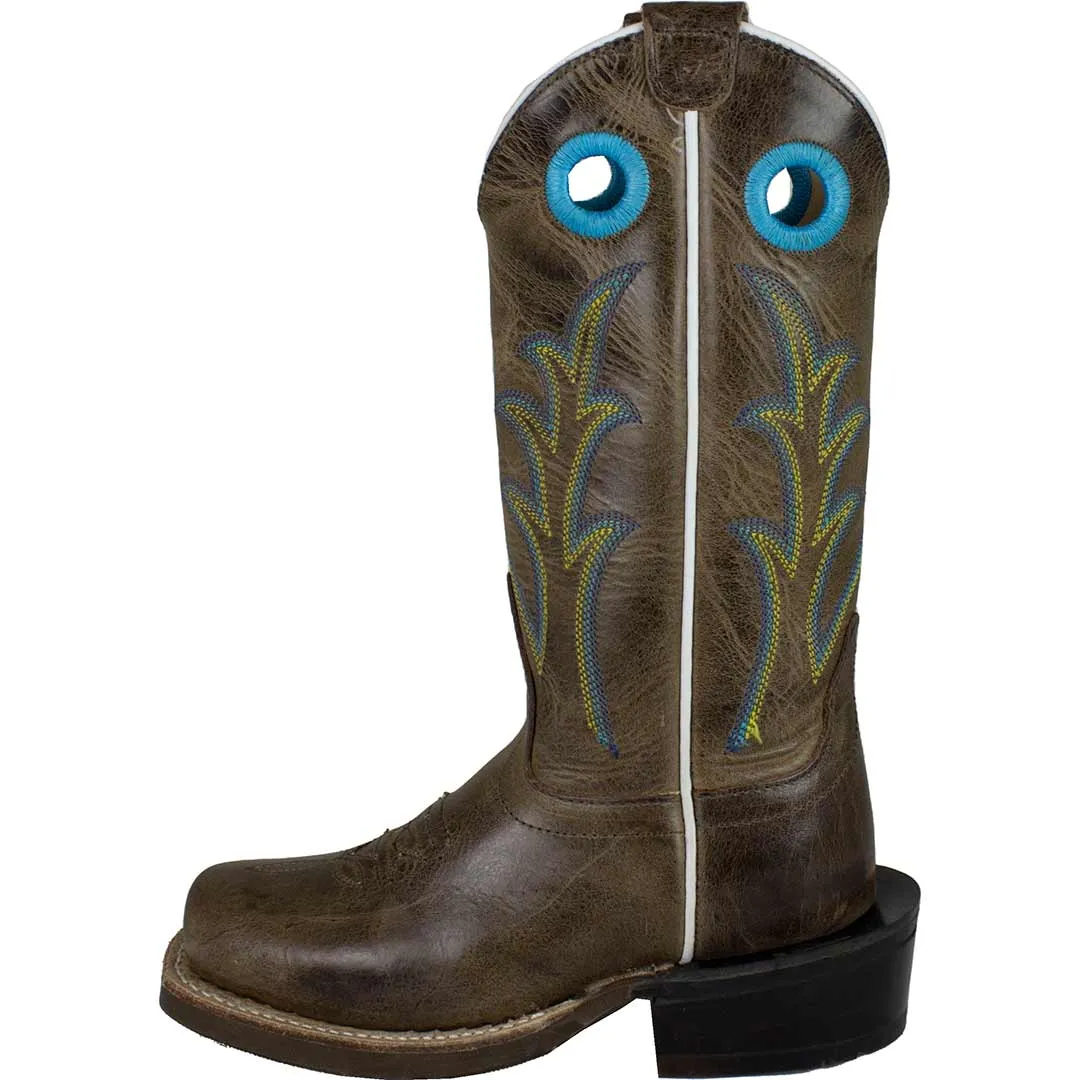 Old West Kids' Square Toe Cowboy Boots