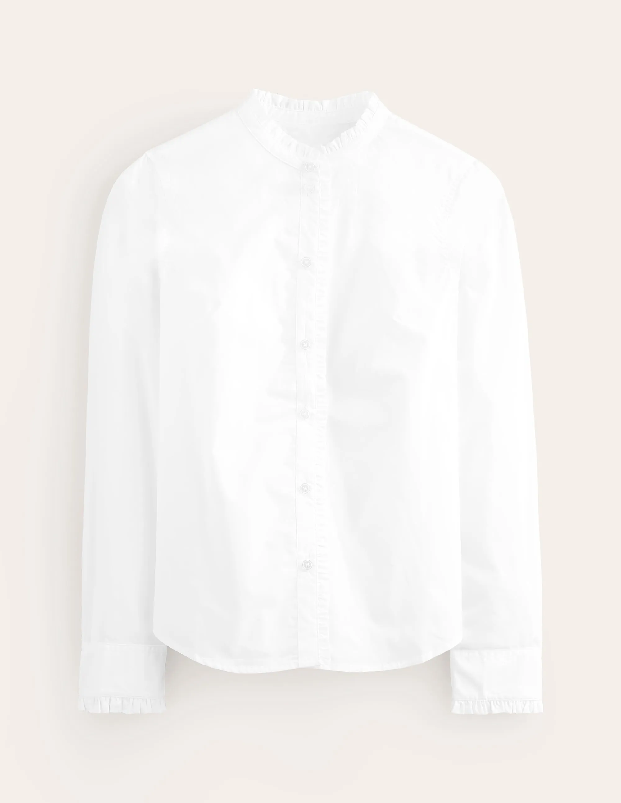 Phoebe Cotton Shirt-White