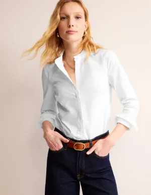 Phoebe Cotton Shirt-White