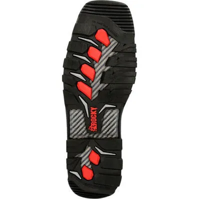 **Rocky Mens Carbon 6 Waterproof Pull-On Western Boots