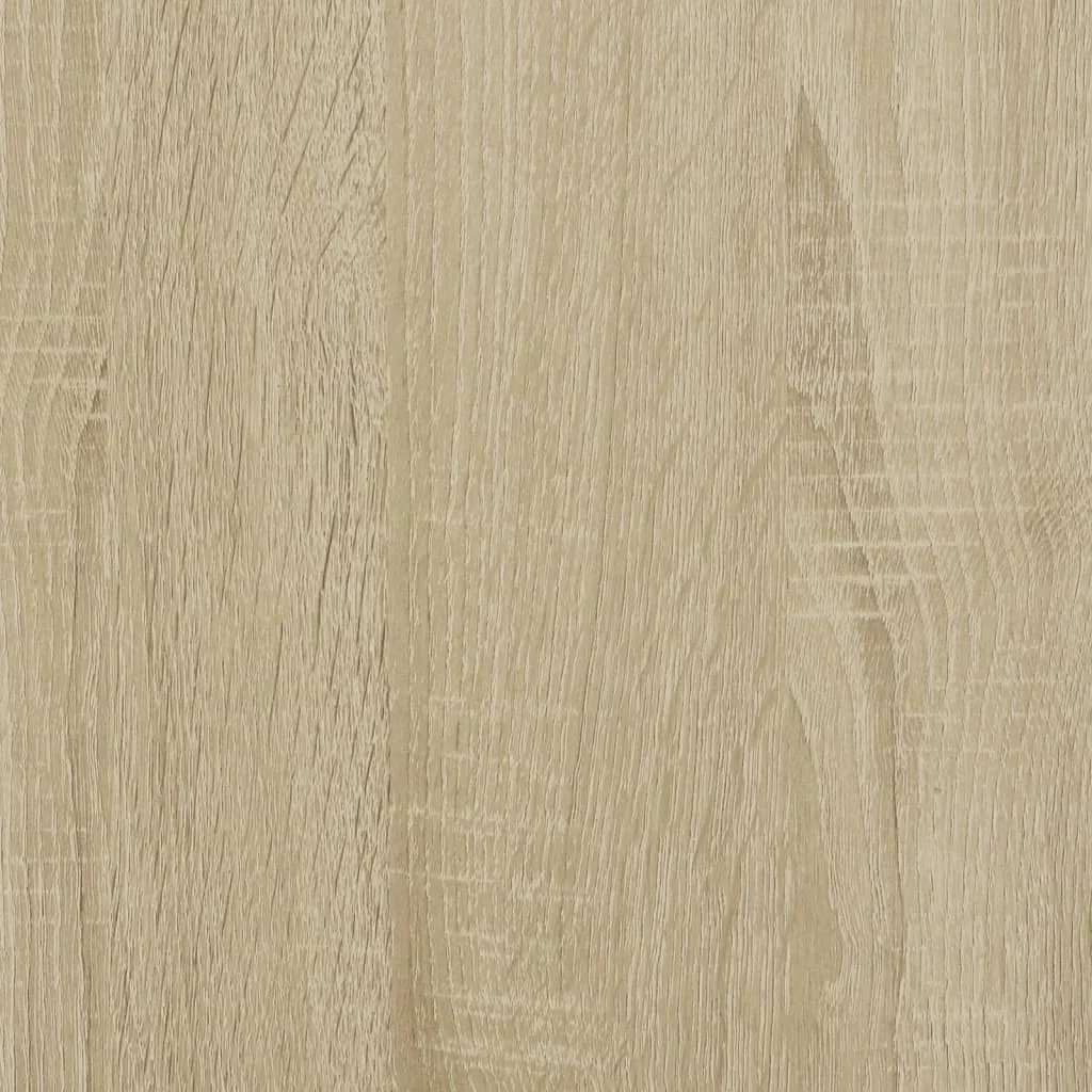 Shoe Cabinet Sonoma Oak 80x21x125.5 cm Engineered Wood
