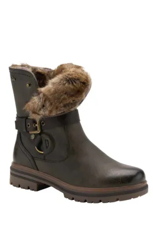 SPRING STEP FRANCALA BOOTS IN OLIVE GREEN
