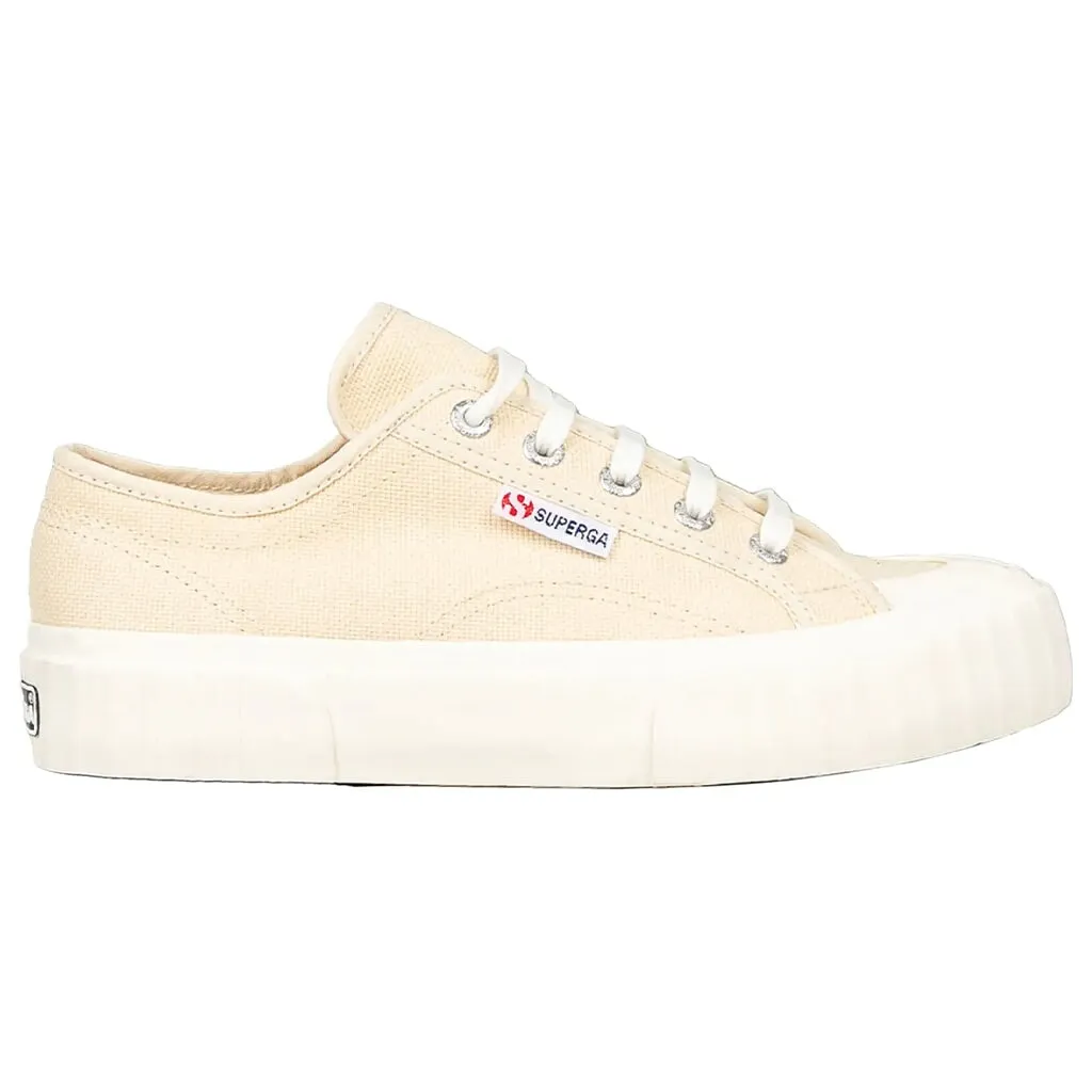 Superga 2630 Shoes - Stripe AKJ / Beige Light Eggshell