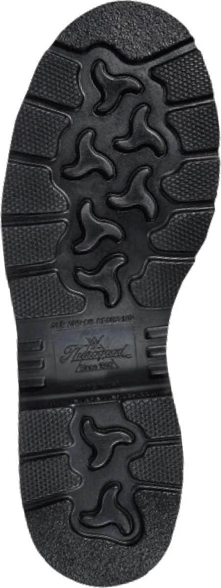 Thorogood 1957 Series 6 Waterproof Steel Toe Work Boots for Men - Full-Grain Leather with Moc Toe, Comfort Insole, and Slip-Resistant Heel Outsole; EH Rated