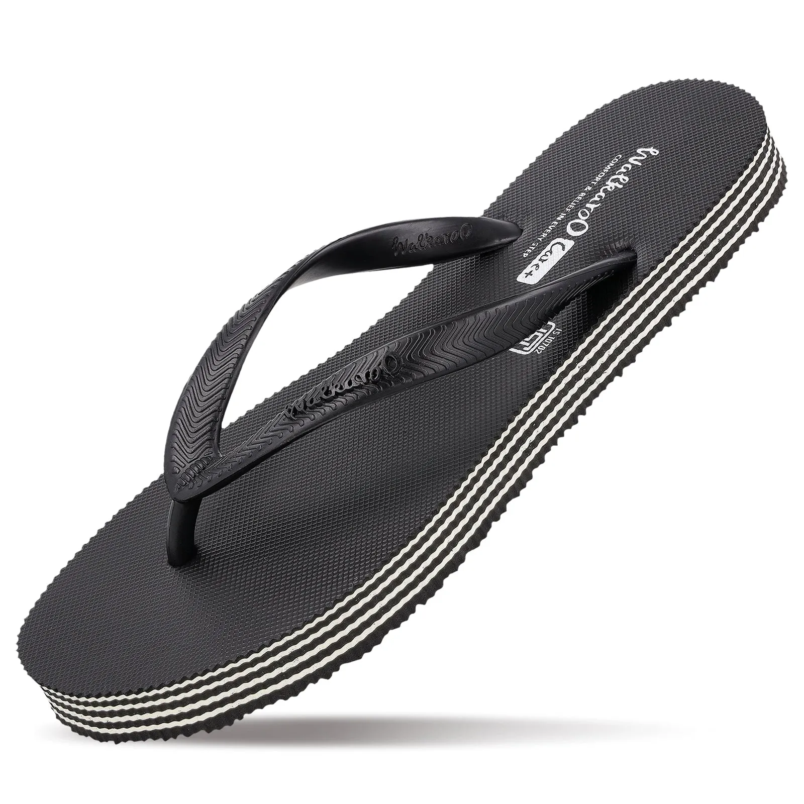 Women's Care Plus Slippers  - HL252 Black