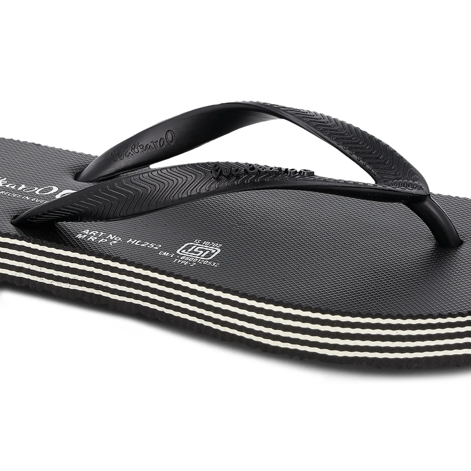 Women's Care Plus Slippers  - HL252 Black