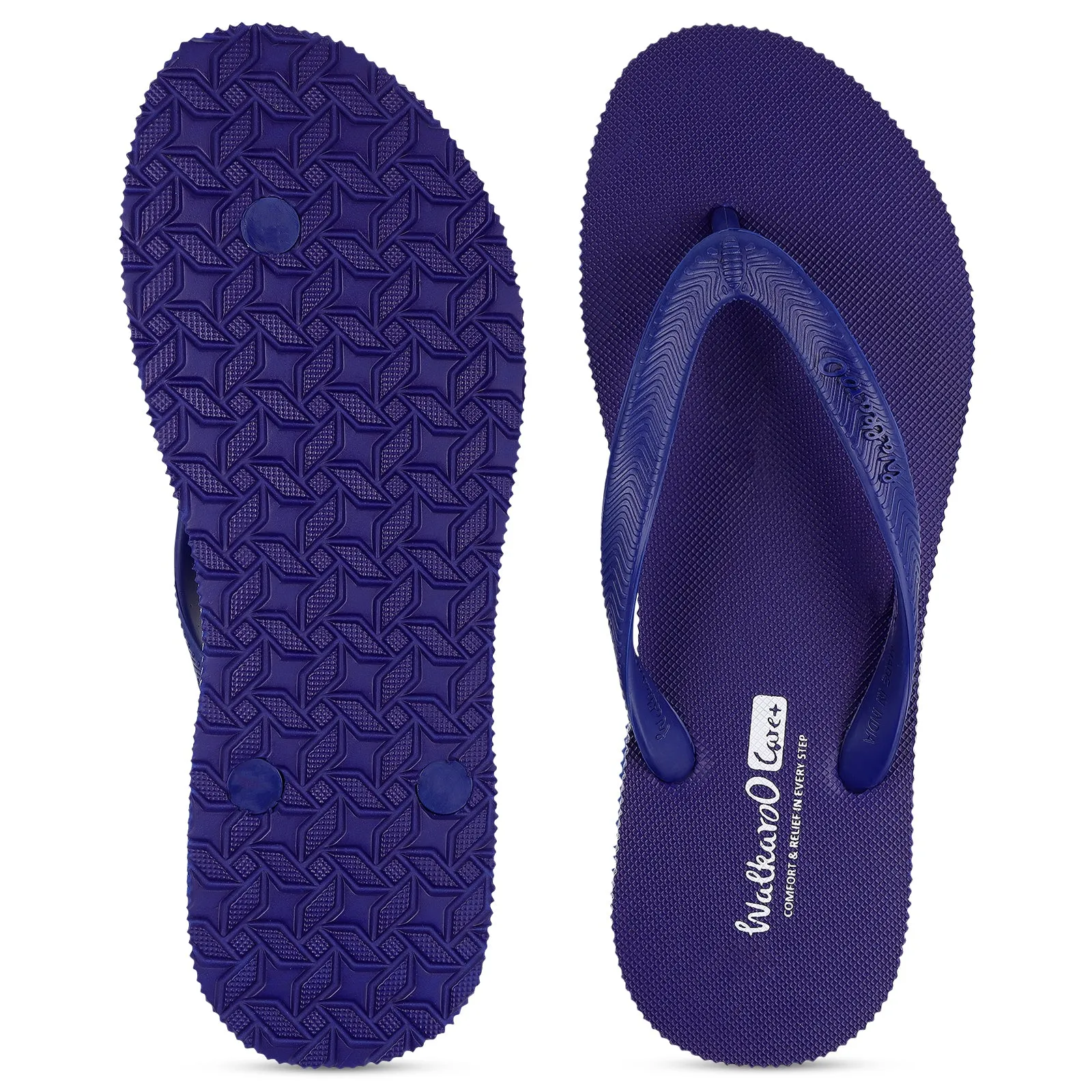 Women's Care Plus Slippers  - HL252 Blue
