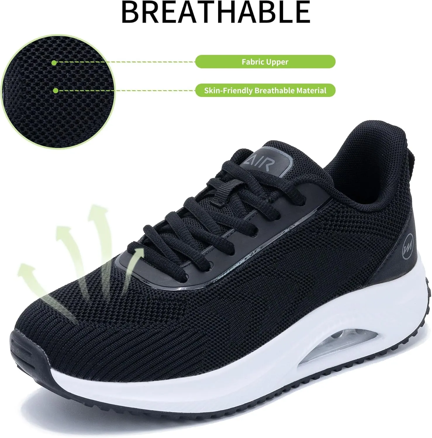 Womens Walking Shoes Arch Support Orthotic Fashion Sneakers Air Tennis Shoes for Plantar Fasciitis Pain Relief Pain Relief US 5.5-11