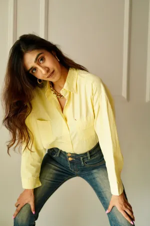 Yellow Long Sleeve Shirt Yellow Long Sleeve Shirt